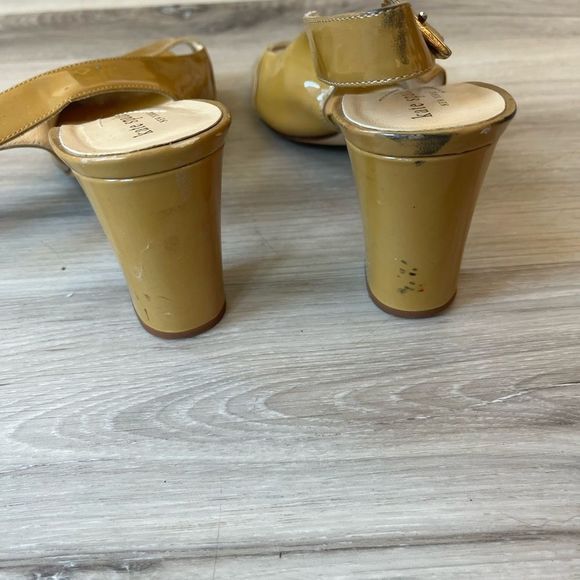 Kate Spade Tan Patent Leather Heels - Picture 11 of 11